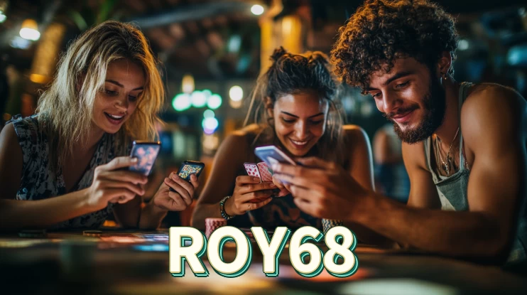 Interface do Aplicativo ROY68 - Design Premium e Intuitivo